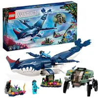 LEGO 75579 Avatar Payakan der Tulkun und Krabbenanzug, The Way of Water Ozean Spielzeug zum Bauen mit Meerestier-Figur für Kinder und Filmfans