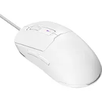 Vogel's Lorgar MSA10, erweiterte Gaming-Maus, USB, 6 prog. 6 Tasten, 12 000 dpi, RGB-Hintergrundbeleuchtung, weiß
