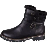 Remonte Damen Leder Stiefelette mit Warmfutter und loser Einlage D8484, Größe:40 EU, Farbe:Schwarz
