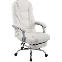Mendler Bürostuhl HLO-CP67 weiß