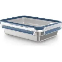 Tefal - MasterSeal Food container Rectangle 1,2 l - Stainless Steel