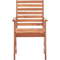 vidaXL Cloris DesignMöbel Gartenstühle - Braun Gartenstühle 6er-set Massivholz Akazie Schlichtes3183035