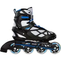 Playlife inline-Skates Uno Black 80 softboot 82A schwarz Größe 41
