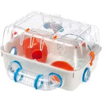 Ferplast Combi 1, Käfig, Hamster, Transparent, Weiß, Kunststoff, 405 mm, 295 mm