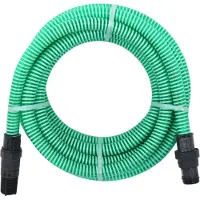 Syfax Saugschlauch mit PVC-Anschlüssen Grün 1" 7 m PVC