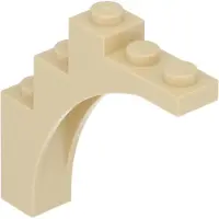 LEGO 75x Torbogen 1x5x4, Beige