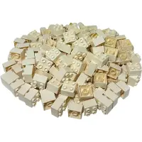 LEGO DUPLO 2x2 Steine Bausteine Weiß - 3437 NEU! Menge 50x