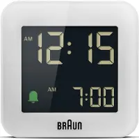 Braun BC08W Klassik digitaler Wecker