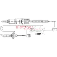 METZGER 10.3211 Kupplungsseil Seilzug für VW Transporter IV Bus (70B, 70C, 7DB, 7DK, 70J, 70K, 7DC, 7DJ) 1225/932mm