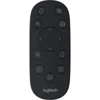 Logitech PTZ Pro 2, Webcam, RF Wireless, Drucktasten, Schwarz