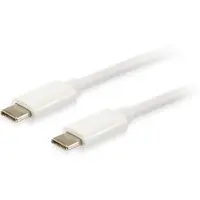 Equip USB 3.2 Gen 2 C auf C Kabel, M/M, 2.0m, PD 60W, 5Gbps, 4K/60Hz, Weiß, 2 m, USB C, USB C, USB 3.2 Gen 2 (3.1 Gen 2), 10 Gbit/s, Weiß