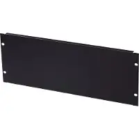 Digitus Blindabdeckung für 482,6 mm (19") Netzwerk- und Serverschränke, Schwarz