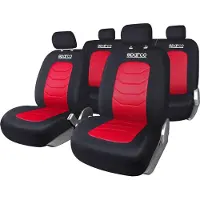 Sparco Universal-Sitzbezüge SPC1019RS Vorne und Hinten Polyester