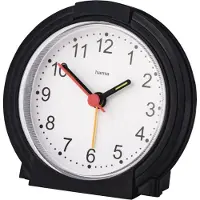 Hama Wecker Wecker "Classic", Schwarz