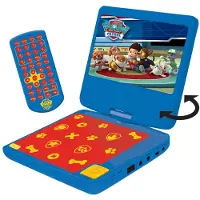Lexibook Paw Patrol DVDP6PA, DVD-Spieler für Kinder, 6 Jahr(e), Blau, Rot