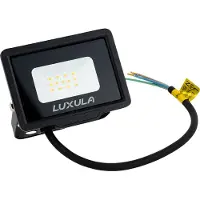Luxula LED-Fluter, EEK: F, 10W, 1000lm, 3000K, schwarz