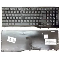 T-ProTek DE - Schwarz Tastatur Keyboard mit Glänzend Rahmen kompatibel für P/N: AEFS6001010