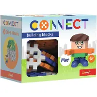 Trefl Connect, Bausteine, 4 Jahr(e), Zellulose, Kunststoff, 70 Stück(e), 126 g