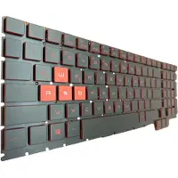 T-ProTek DEUTSCHE - Tastatur Keyboard mit Beleuchtung, ohne Rahmen Kompatibel für HP OMEN 15-CE