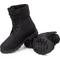Timberland - Damen-Faltpelzstiefel aus Nubuk - Nummer 36