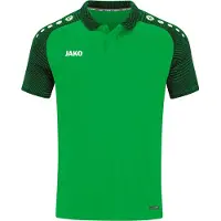 Jako Herren Poloshirt Performance, Soft Green/Schwarz, L