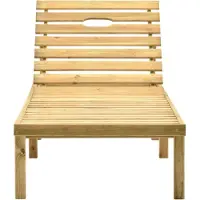 vidaXL "Sonnenliege HOMMIE - Gartenliege - Gartenmöbel - Kiefernholz Imprägniert - 200x70x(31,5-77) cm NeuMöbel 2193964