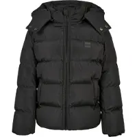 Urban Classics Winterjacke "Herren Boys Hooded Puffer Jacket" 1 Stk. tlg. mit Kapuze