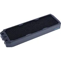 Alphacool NexXxoS XT45, Kühlkörper, Kupfer, Stahl, Schwarz, 124 mm, 400 mm, 46 mm