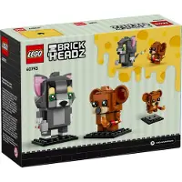 LEGO BrickHeadz Tom & Jerry – Lustige Sammlerfiguren aus der kultigen Cartoon-Serie - 40793 212 Teile