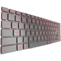 T-ProTek DEUTSCHE - Tastatur Keyboard Rot Beleuchtung kompatibel für MSI GF66 Katana 12UGSOK/12UGSZOK (MS-1583)