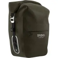 Brooks Scape, Hinten, Fahrradtasche, Aluminium, Nylon, Grün, 22 l, 9 kg