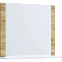 VCM Badspiegel Wandspiegel Bad Ablage Lendas 55x60 cm
