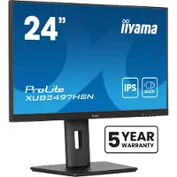 Iiyama ProLite XUB2497HSN-B2, 60,5 cm (23.8"), 1920 x 1080 Pixel, Full HD, LED, 1 ms, Schwarz