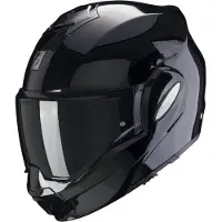 Scorpion Exo-Tech Evo Solid Schwarz Klapphelm Größe XS