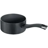 Berndes Stieltopf 16 cm, Aluminium, recycelt, schwarz - b.green - Alu Recycled