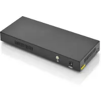 Digitus 8-Port Gigabit Netzwerkswitch, Desktop, unmanaged, Unmanaged, Gigabit Ethernet (10/100/1000), Power over Ethernet (PoE)