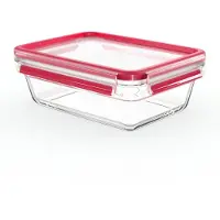 EMSA Clip&Close Glass Vorratsdose 1,3 L Glas Rot