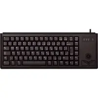 Cherry G84-4400 TRACKBALL Kabelgebundene Tastatur, USB, Schwarz (QWERTZ - DE), Volle Größe (100%), Kabelgebunden, USB, QWERTZ, Schwarz