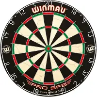 Winmau Pro SFB, Dartscheibe, Mehrfarbig, Sisal, Fest, Erwachsener, 45 cm