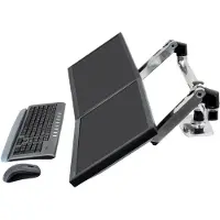 Ergotron LX Series 45-245-026, Klemme /Bolzen, 18,1 kg, 68,6 cm (27"), 100 x 100 mm, Höhenverstellung, Silber