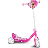 Barbie CB200050, Kinder, Kickbike-Roller, Mädchen, 20 kg, 3 Rad/Räder, Weiß, Pink