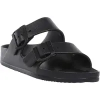 Regatta - Damen Sandalen "Brooklyn", Doppelriemen RG6777 (42 EU) (Schwarz)