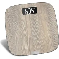 Rowenta BS1600, Elektronische Personenwaage, 160 kg, 100 g, Holz, kg / lb, Quadratisch
