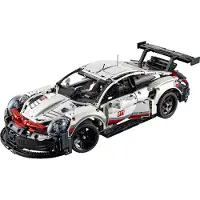 LEGO Technic Porsche 911 RSR, Rennauto Bausatz für Fortgeschrittene, exklusives Sammlerstück 42096