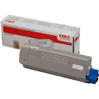 OKI Original Toner 44315305, Einzelpack, gelb
