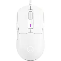 Lorgar MSA10 Gaming-Maus, kabelgebunden, ultraleicht, weiß