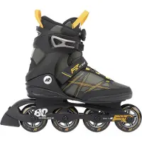K2 Inline Skates F.I.T. 80 BOA grey - mustard Größe 44
