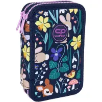 CoolPack Piórnik szkolny podwójny z wyposażeniem Jumper 2 Oh My Deer