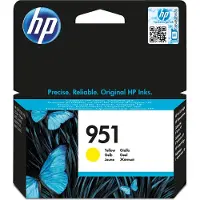 HP 951 Gelb Original Tintenpatrone, Standardertrag, Gelb, Tinte auf Pigmentbasis, 8 ml, 1 Stück(e), Einzelpackung