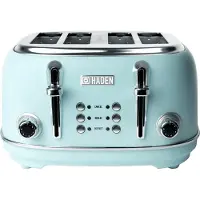 Haden Heritage Turquoise 4 Scheiben Toaster, türkis